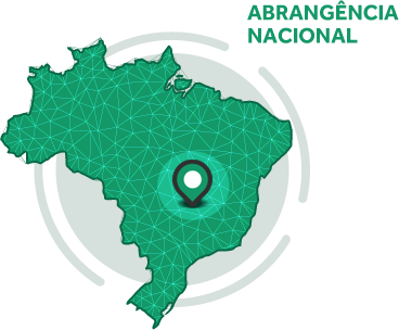 mapa do brasil - Abrangência Nacional